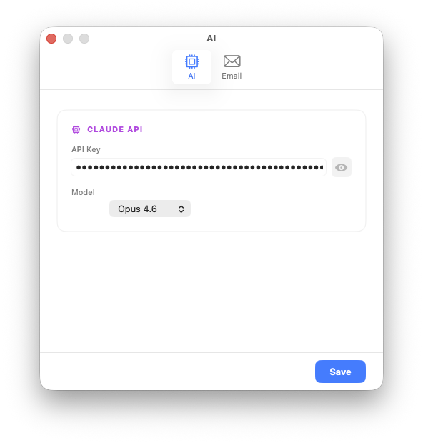 AI Settings